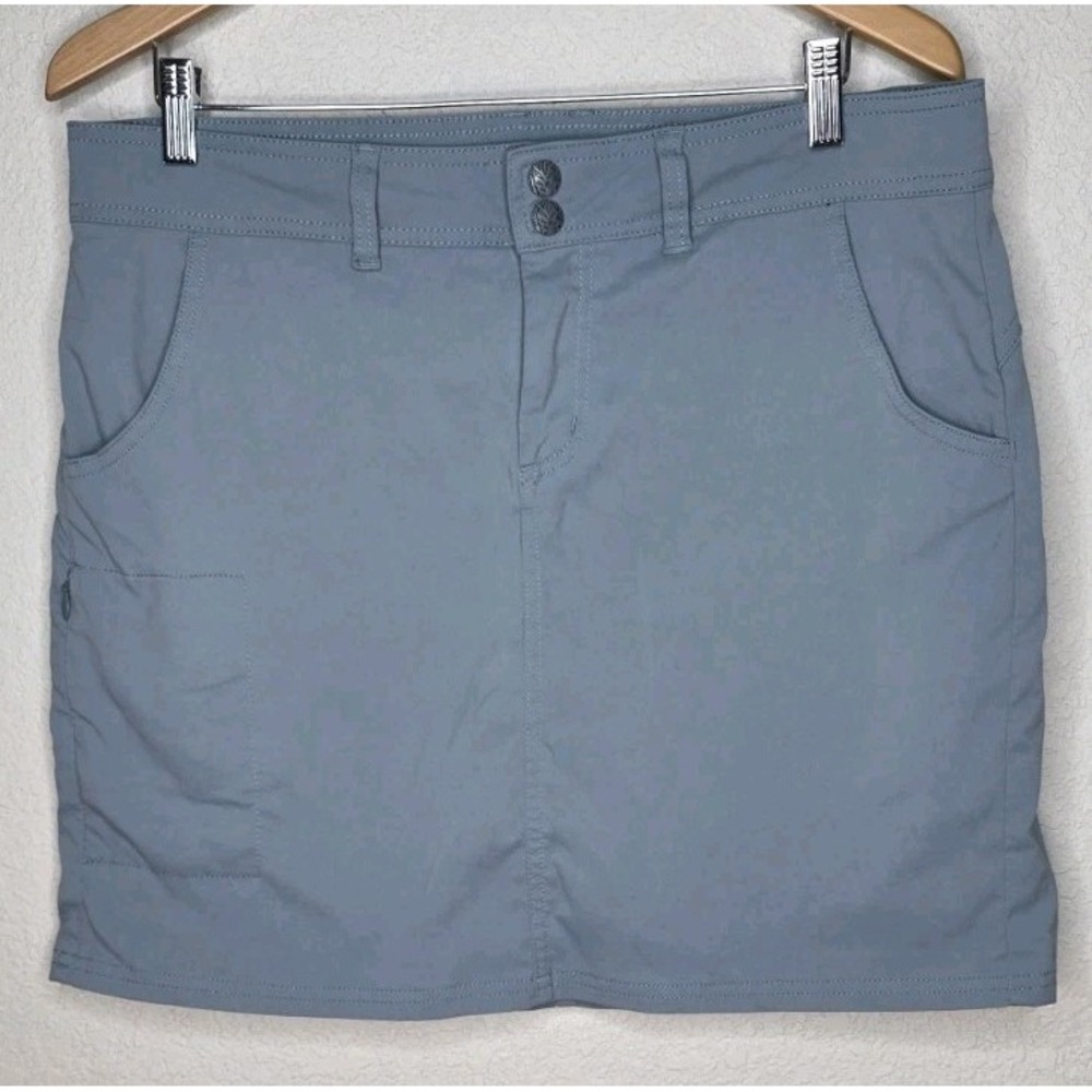 Prana Halle Skort Skirt Women 12 Built In Shorts Outdoor Camping Hiking Skort